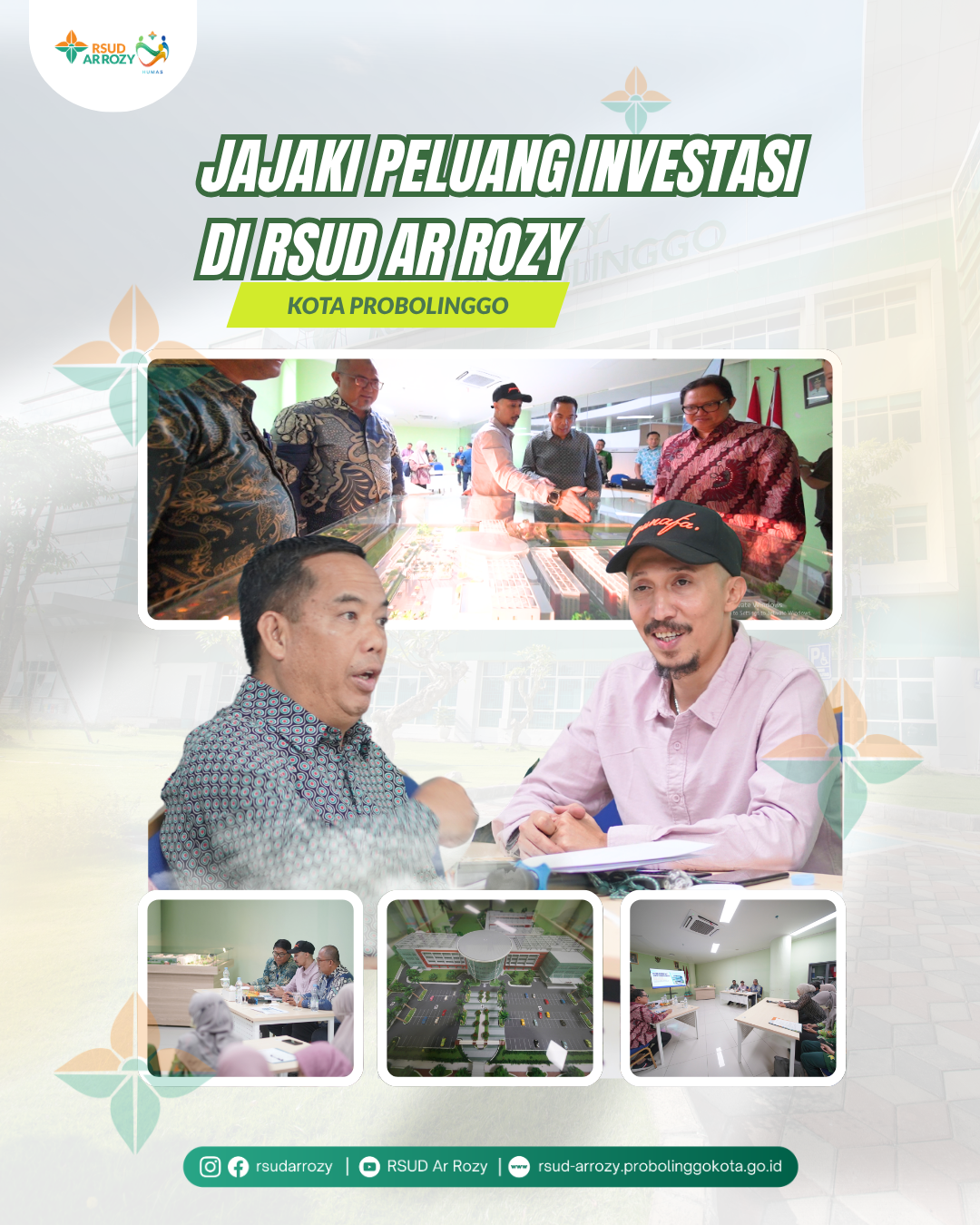 Investor Arab Saudi Lirik Potensi Pengembangan RSUD Ar Rozy Kota Probolinggo